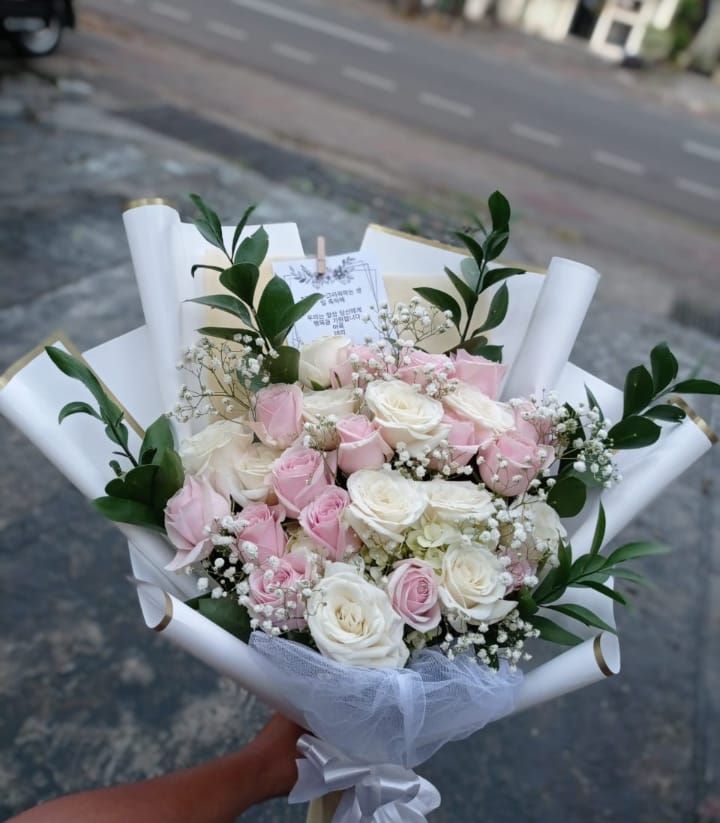 Karangan bunga tangan